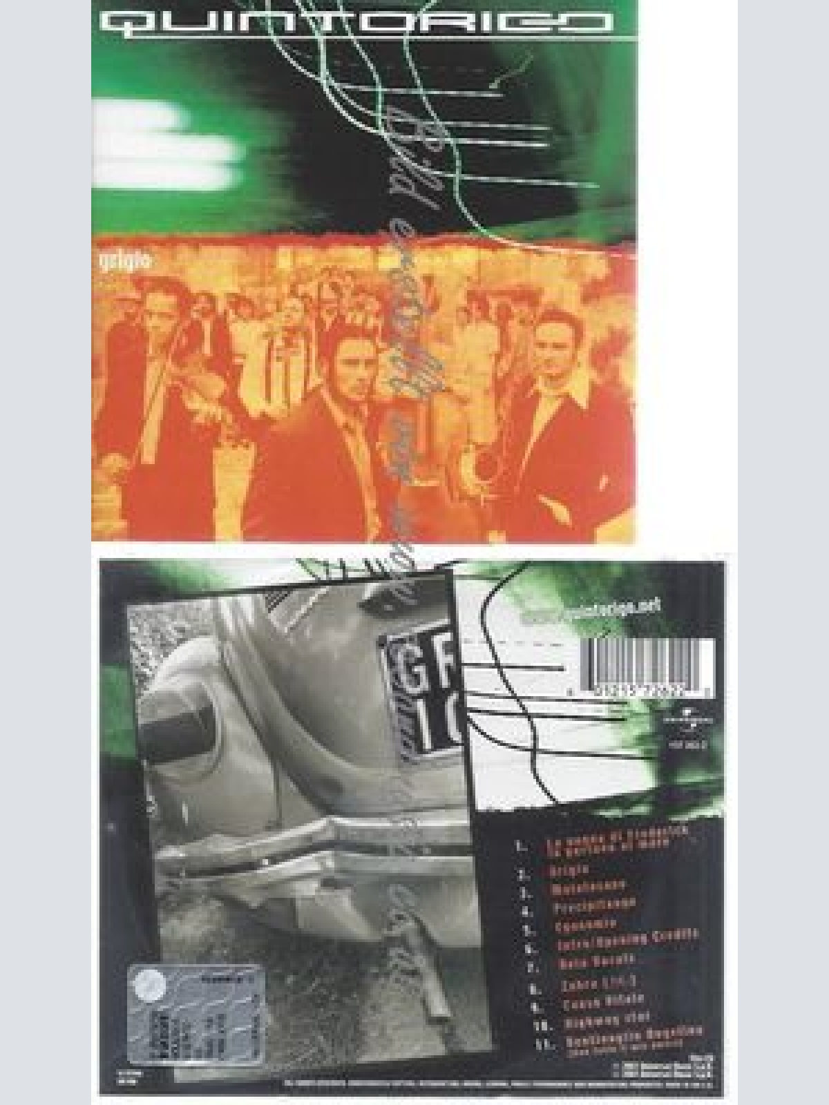 CD--QUINTORIGO--GRIGIO