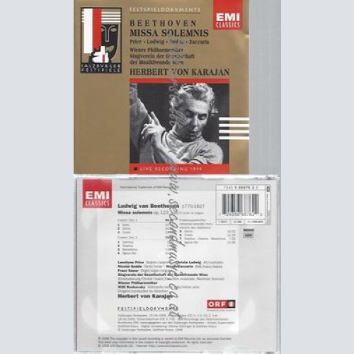 CD--HERBERT / KARAJAN--MISSA SOLEMNIS
