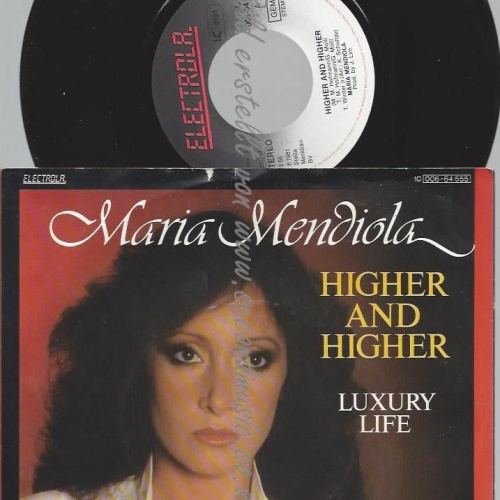 7"   María Mendiola – Higher And Higher