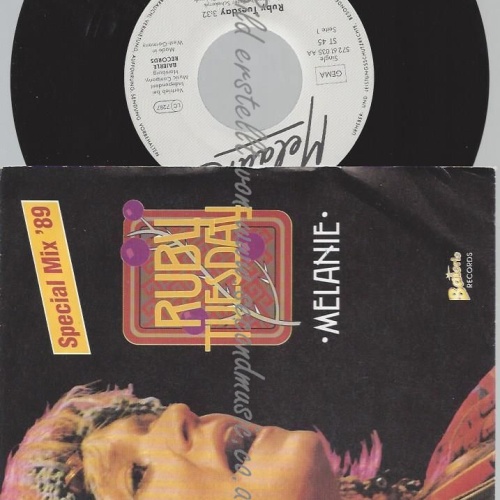 7"  Melanie   Ruby Tuesday - Special Mix '89