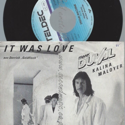 7"  Frank Duval - Kalina Maloyer – It Was Love