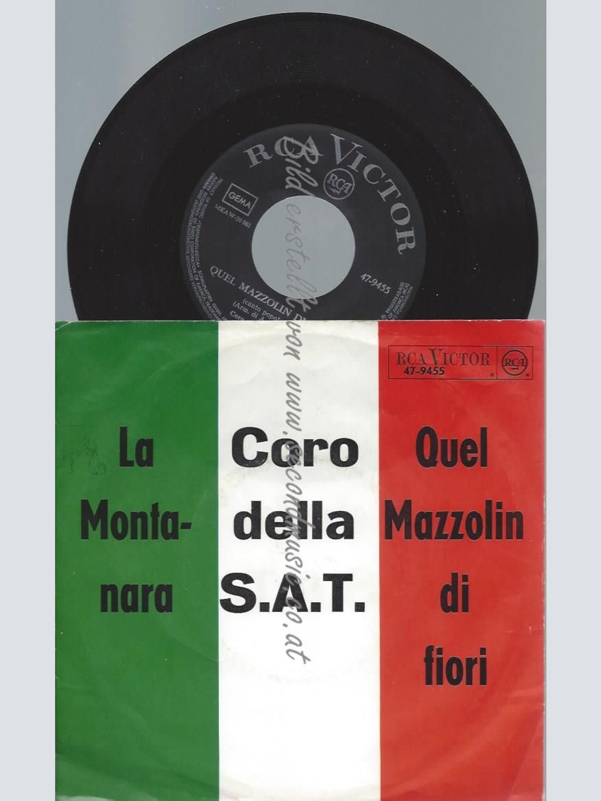 7"   Coro Della S.A.T.  La Montanara