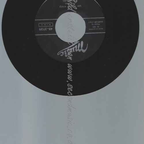 7"  Tony Dallara – Un Uomo Vivo //AT