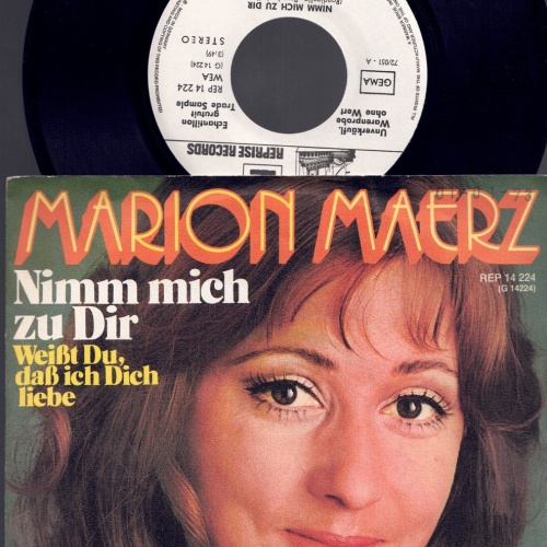 7" Marion Maerz Nimm mich zu Dir / Promo