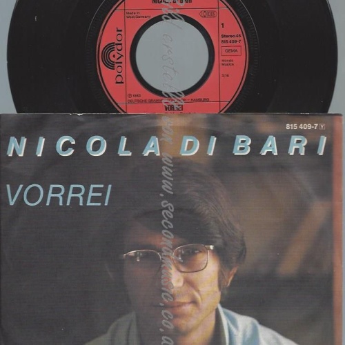 7"   Nicola Di Bari – Vorrei