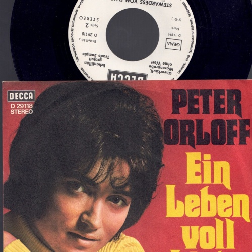 7" Peter Orloff Ein Leben voll Liebe   / Promo