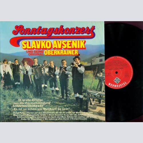 LP--  Slavko Avsenik Und Seine Original Oberkrainer – Sonntagskonzert
