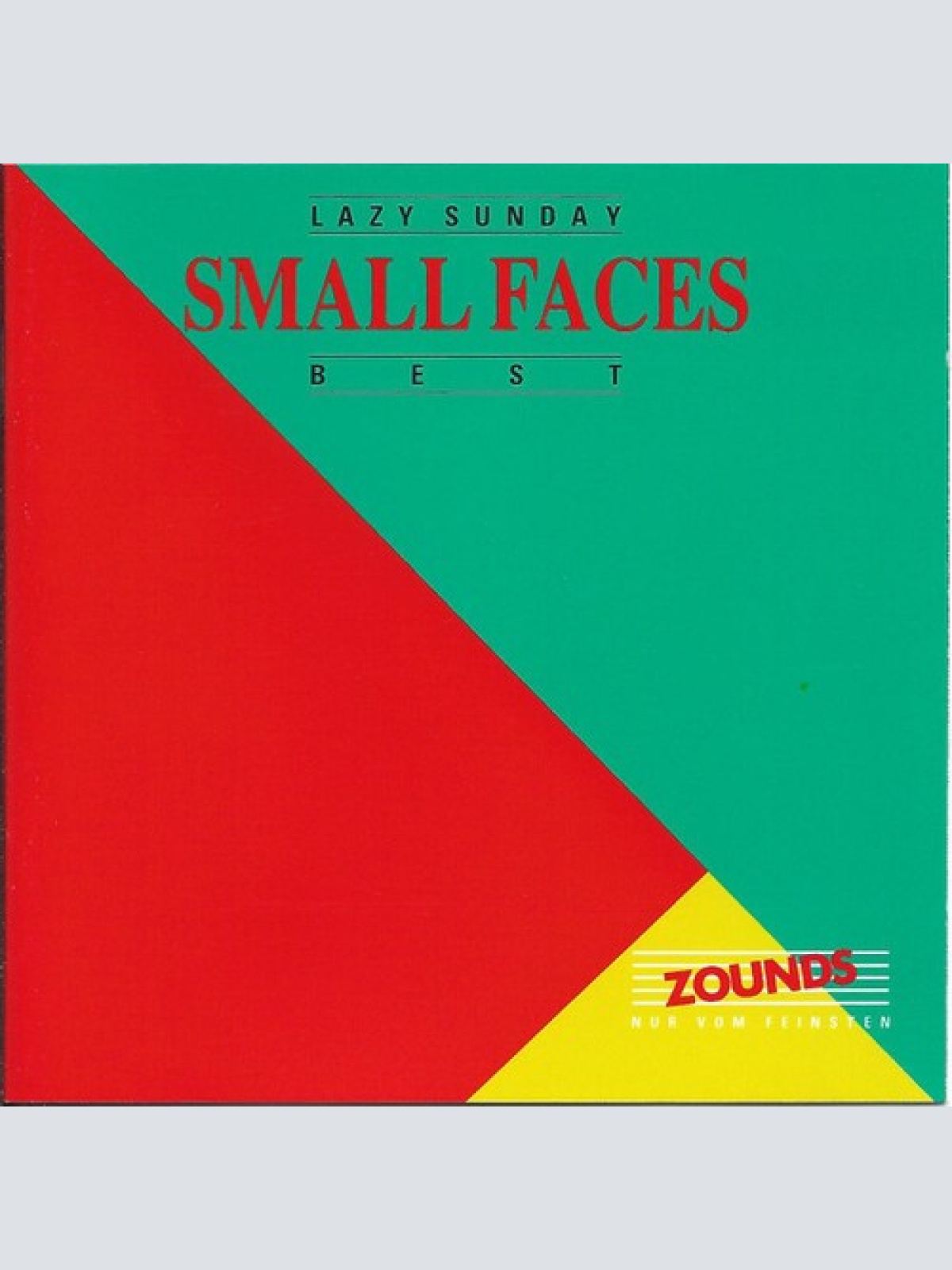 CD, Comp, RM Small Faces - Best - Lazy Sunday