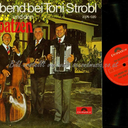 LP-- Ein Abend bei Toni Strobl und den Altspatzen /   NM