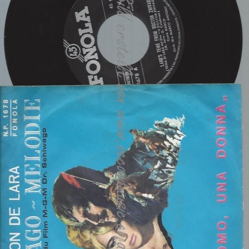 7"    LA CHANSON DE LARA SCHIWAGO MELODIE