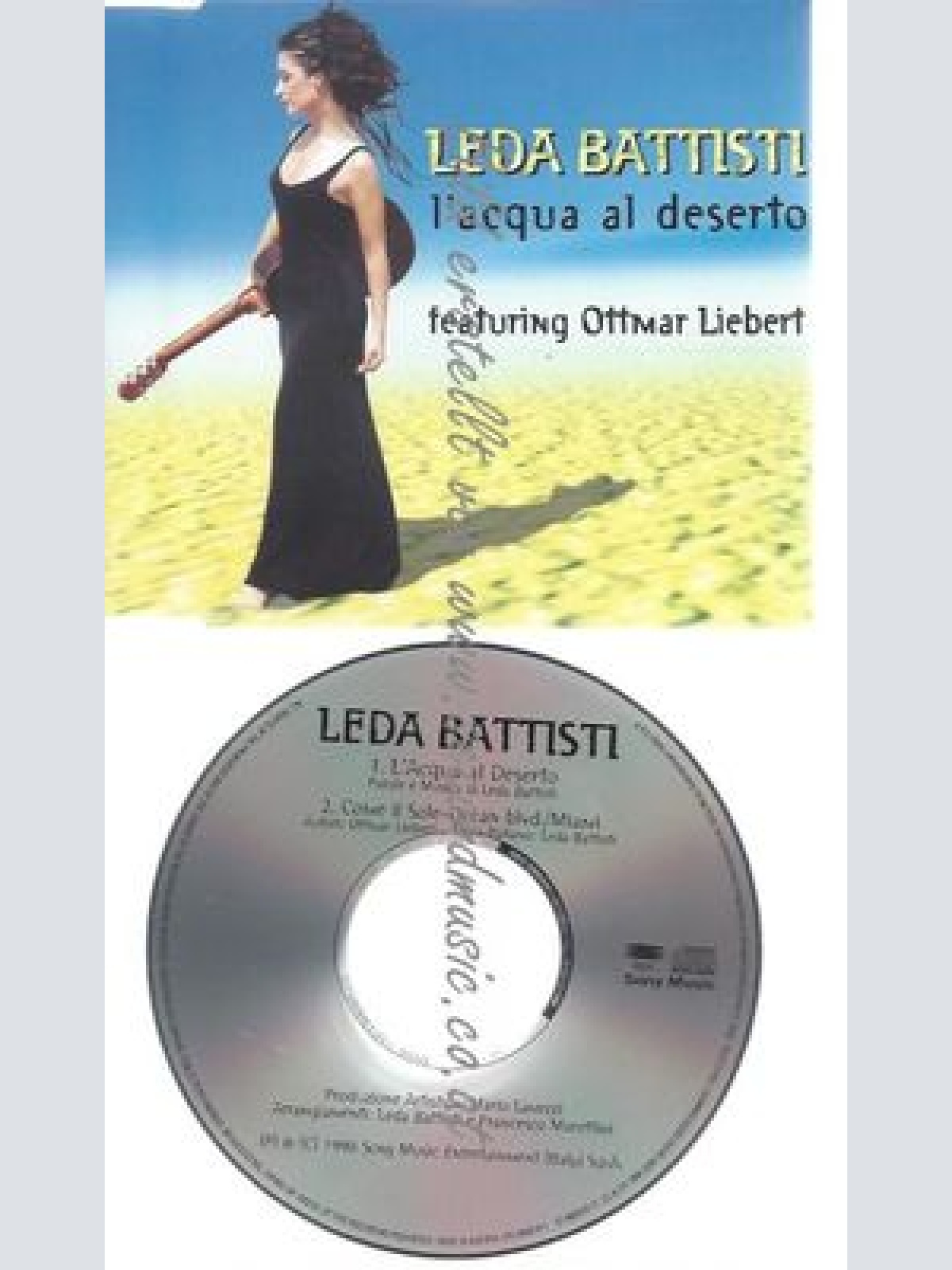 CD--LEDA BATTISTI--L'ACQUA AL DESERTO CD SINGOLO