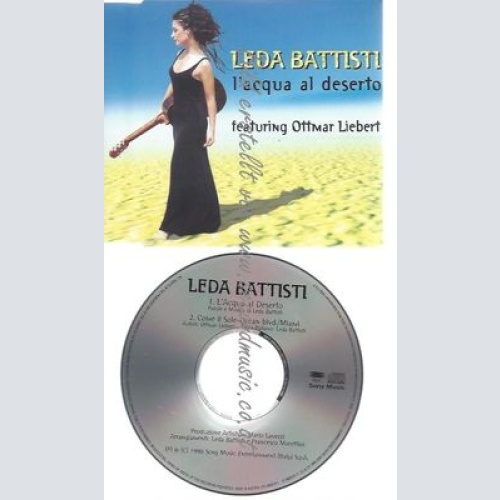 CD--LEDA BATTISTI--L'ACQUA AL DESERTO CD SINGOLO