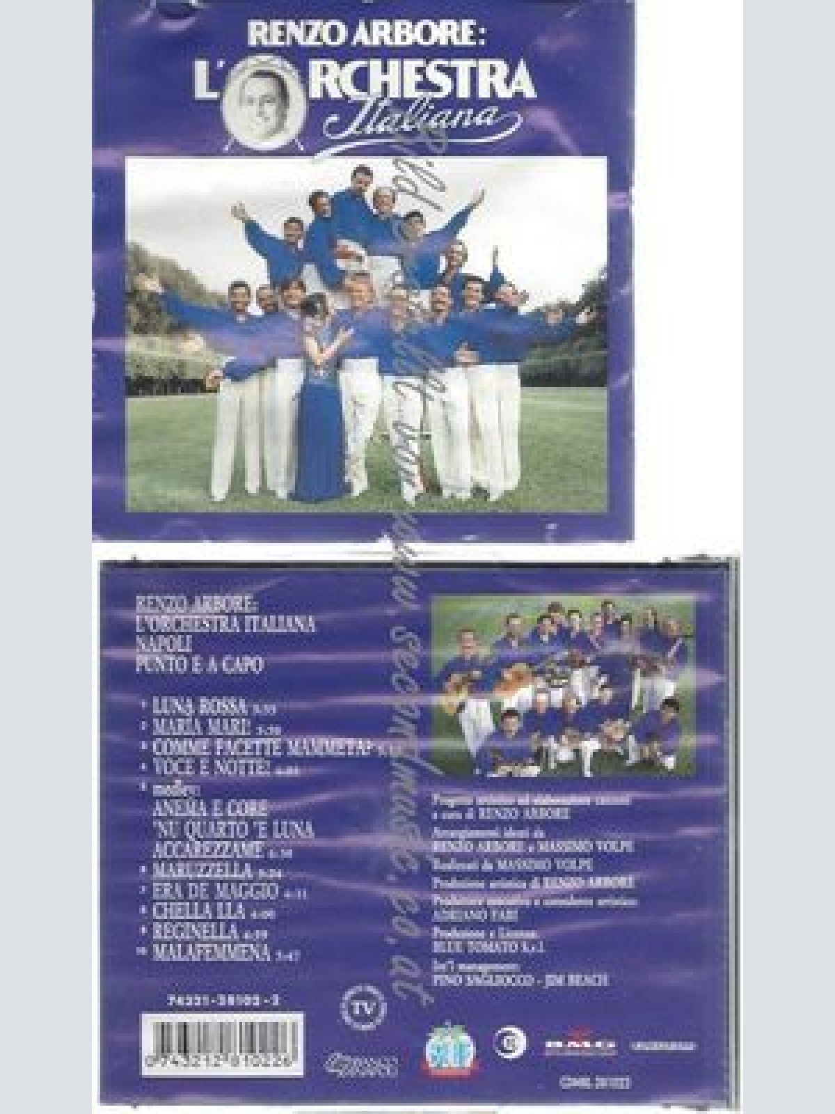 CD--RENZO ARBORE--NAPOLI PUNTO E A CAPO |