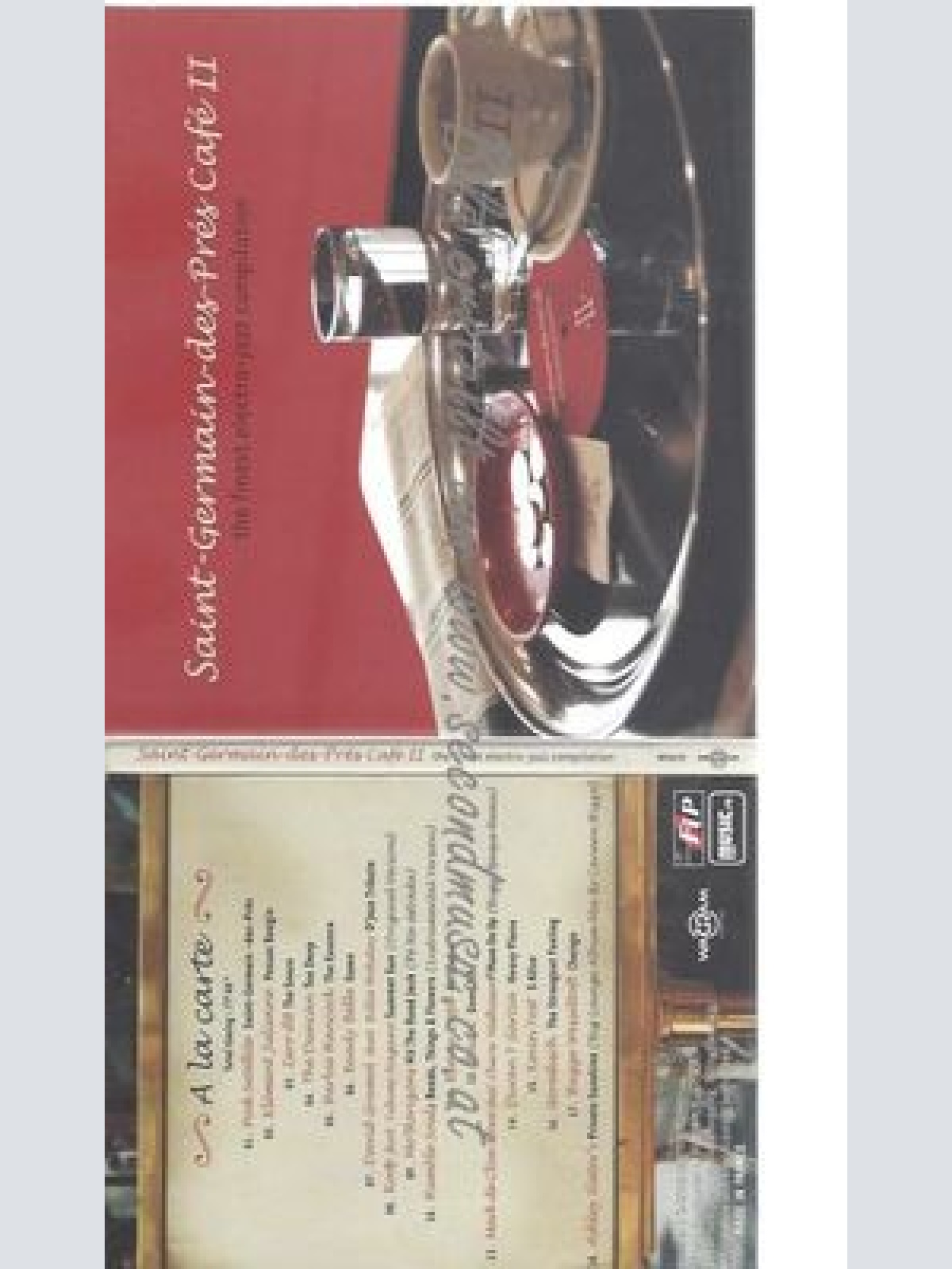 CD--VARIOUS--SAINT-GERMAIN DES PRES CAFE  2