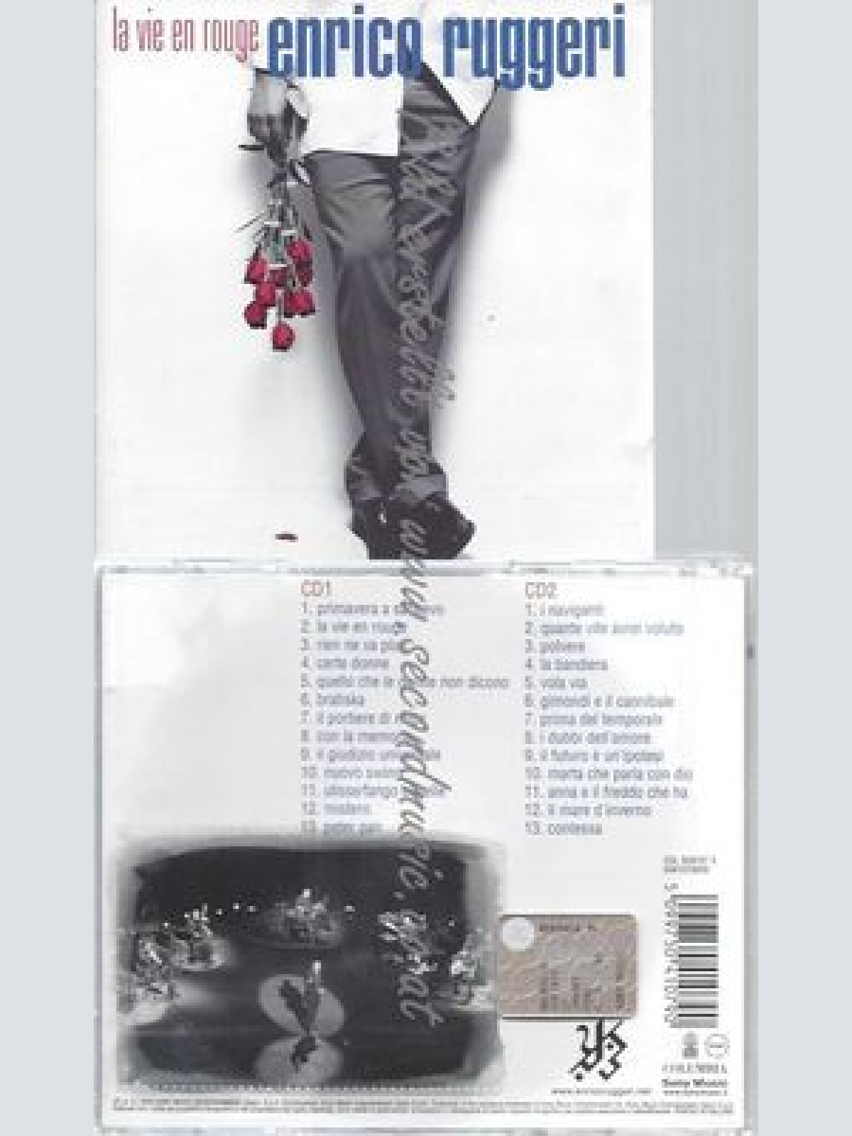 CD--ENRICO RUGGERI--LA VIE EN ROUGE