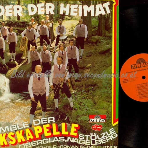 LP--Werkskapelle Stölzle – Lieder der Heimat // NM