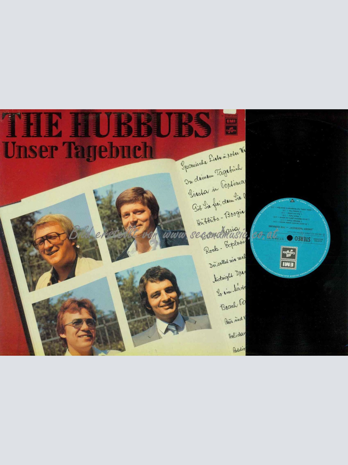 LP--The Hubbubs – Unser Tagebuch // NM