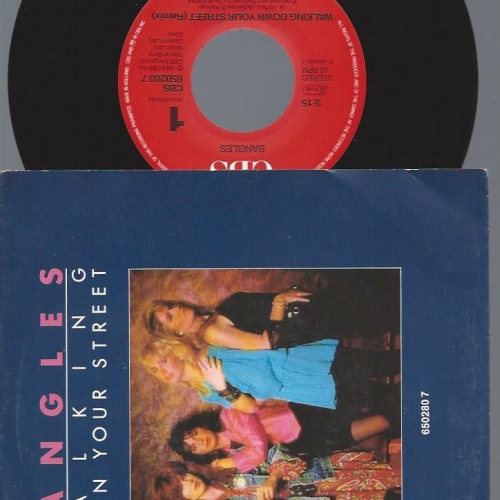 7"      Bangles  Walking Down Your Street