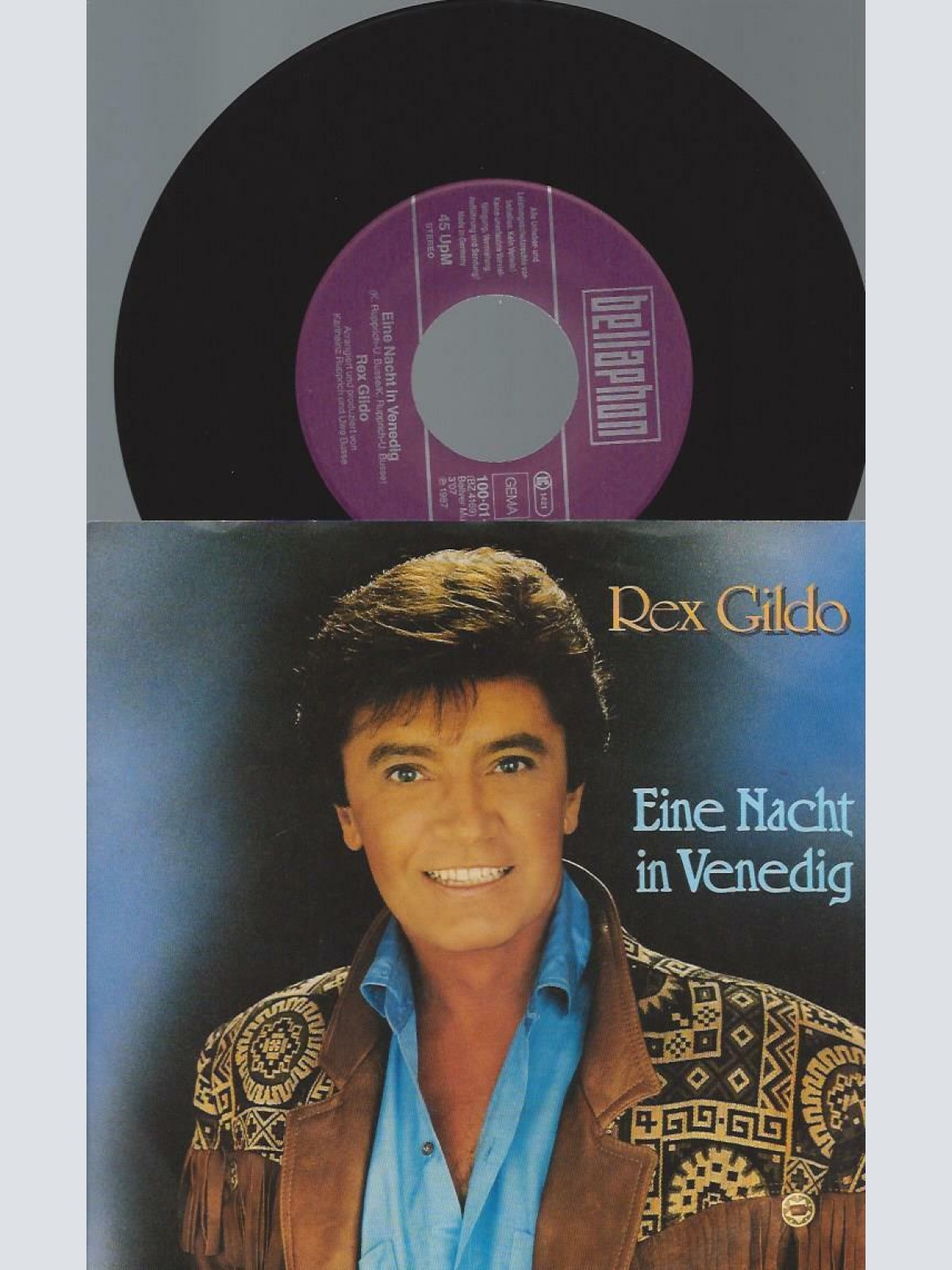 7" Rex Gildo – Eine Nacht In Venedig
