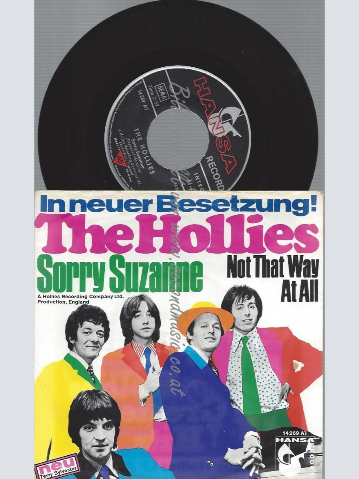 7"   The Hollies – Sorry Suzanne
