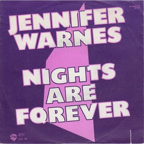 7", Single Jennifer Warnes - Nights Are Forever