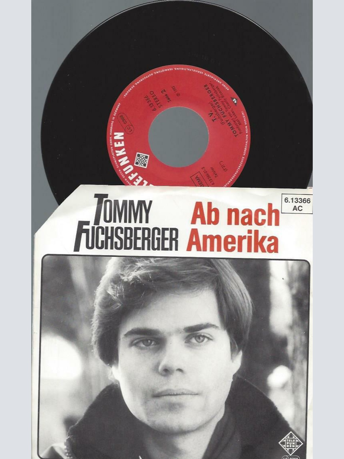 7" Tommy Fuchsberger – Ab Nach Amerika