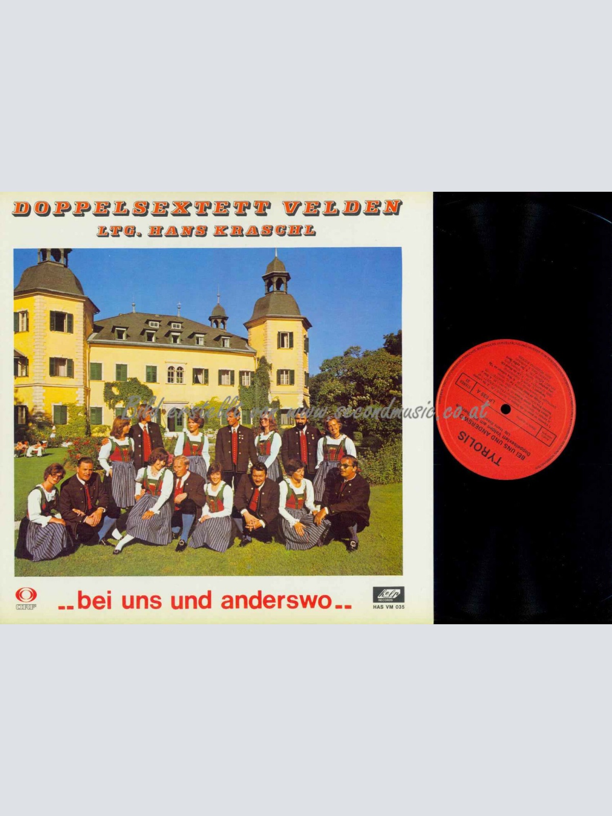 LP-- Doppelsextett Velden – ...Bei Uns Und Anderswo /   NM
