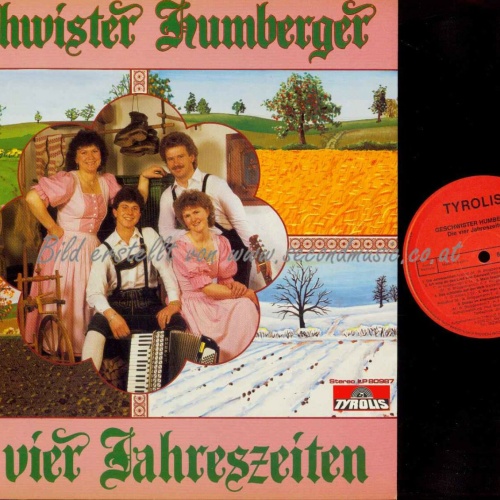 LP--  Geschwister Humberger -- Die vier Jahreszeiten /   NM