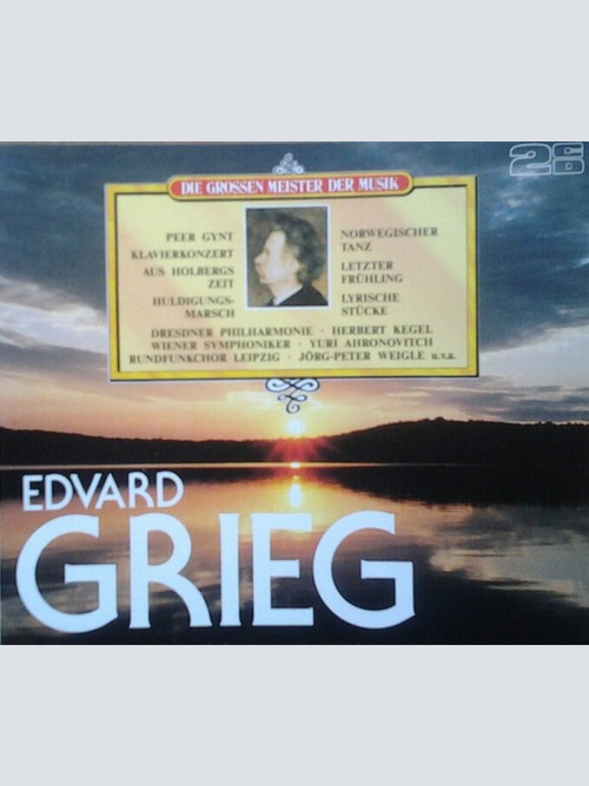 2xCD, Comp Edvard Grieg - Die Grossen Meister Der Musik