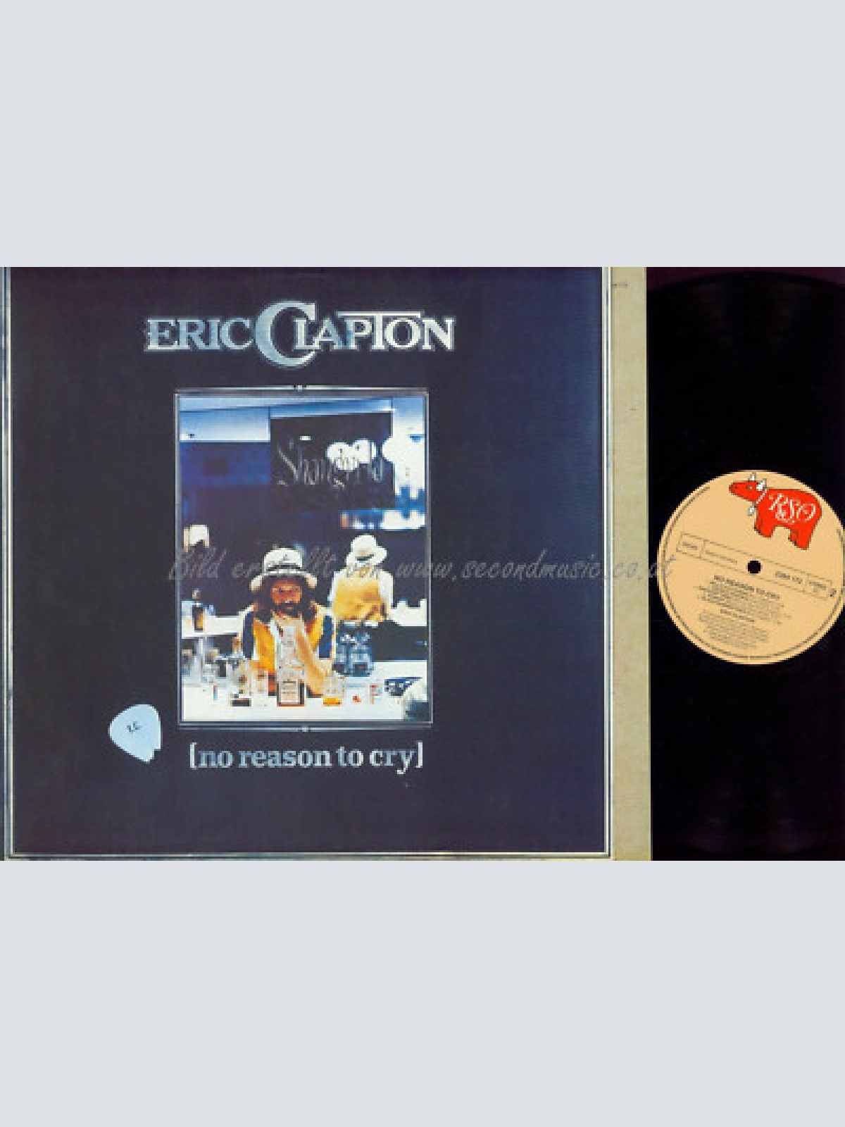 LP--  Eric Clapton  No Reason To Cry  // W GERMANY  1976 / 2394172