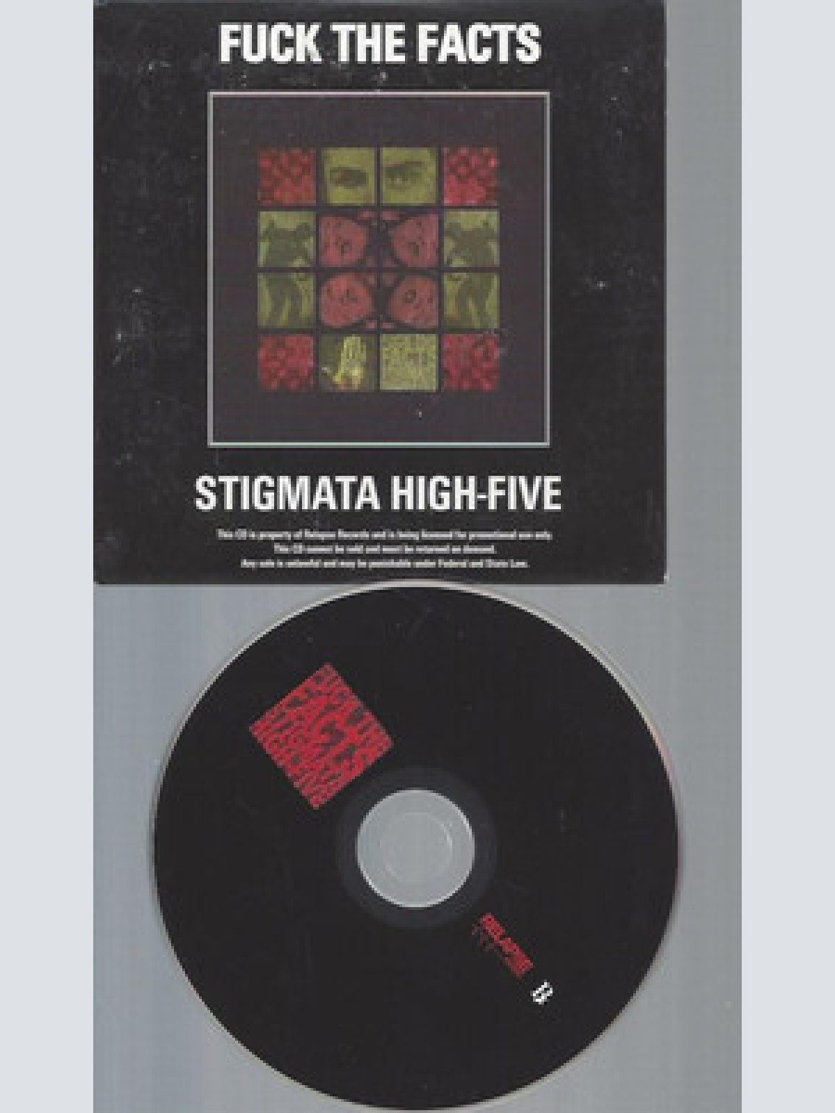 CD--FUCK THE FACTS STIGMATA HIG-FIVE // PROMO