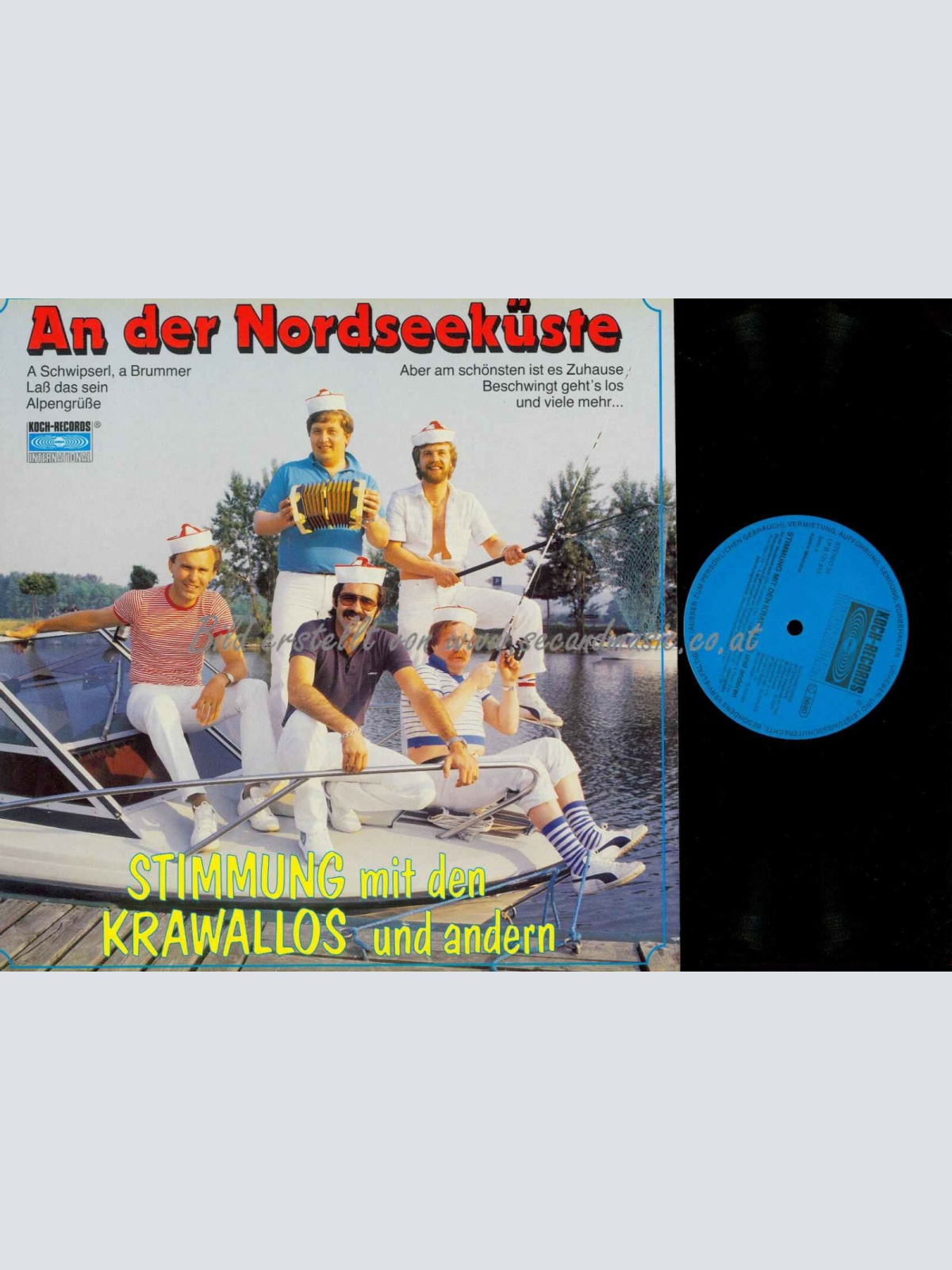 LP--  Stimmung mit den Krawallos --An der Nordseeküste  /   NM
