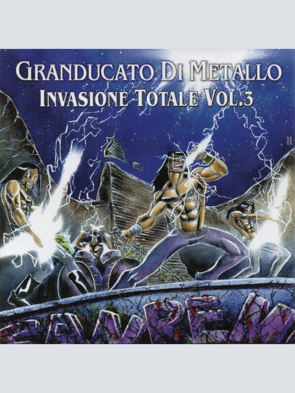 CDr, Num, Smplr, Bla Various - Granducato Di Metallo Invasione Totale Vol.3
