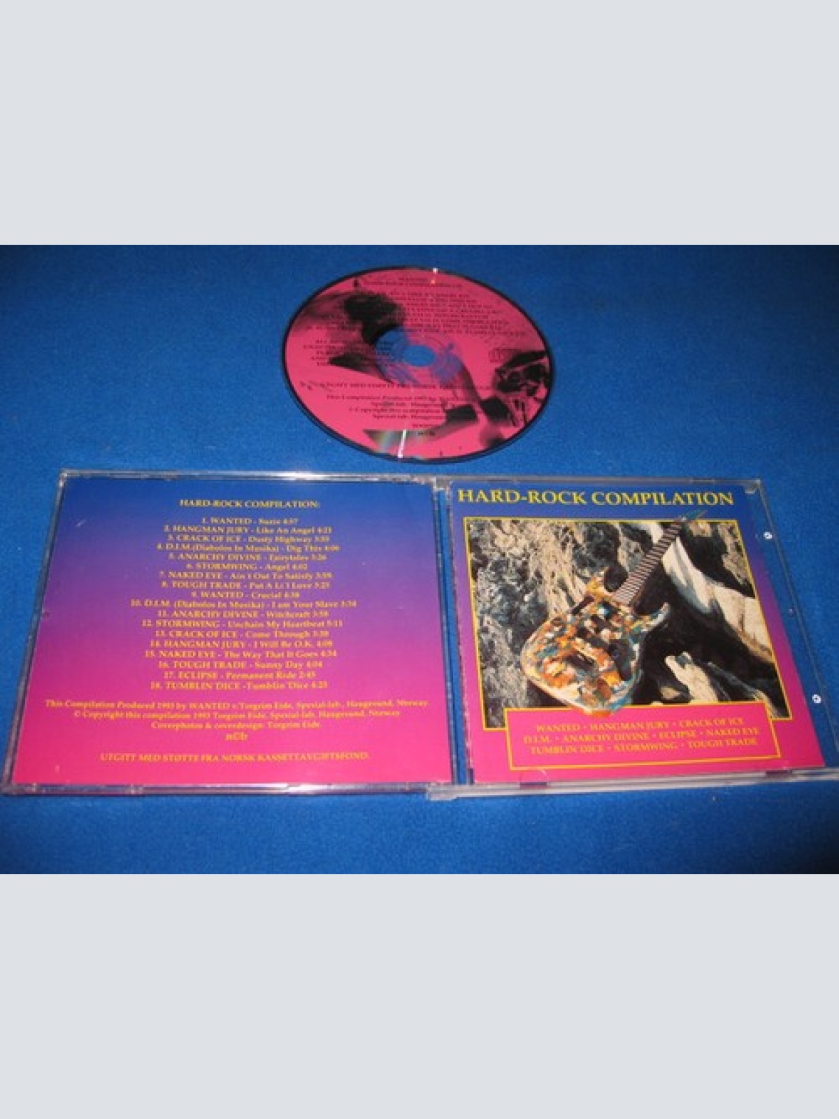 CD, Comp Various - Wanted / Hard-Rock Compilation