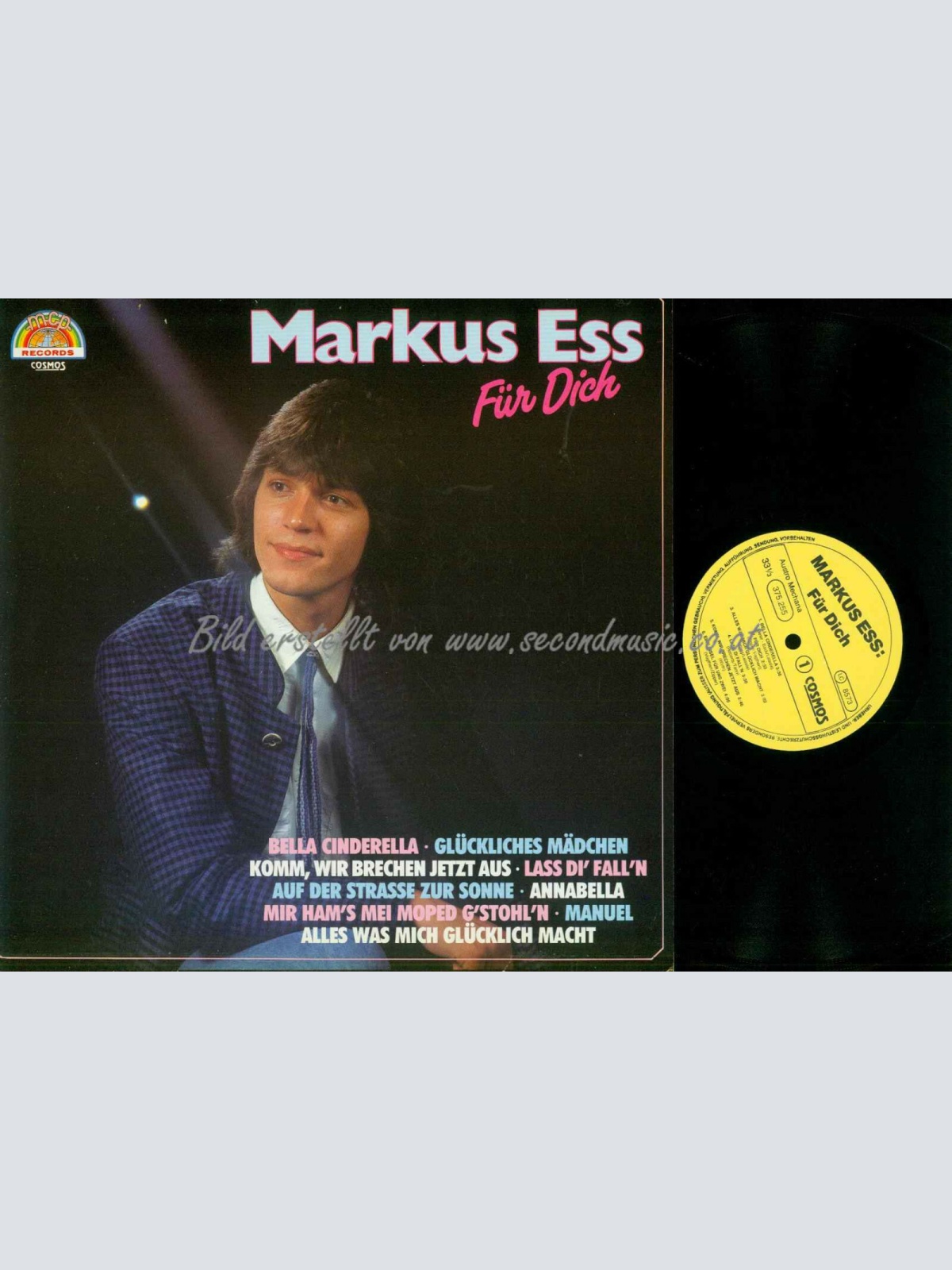 LP--  Markus Ess --  Für Dich /   NM