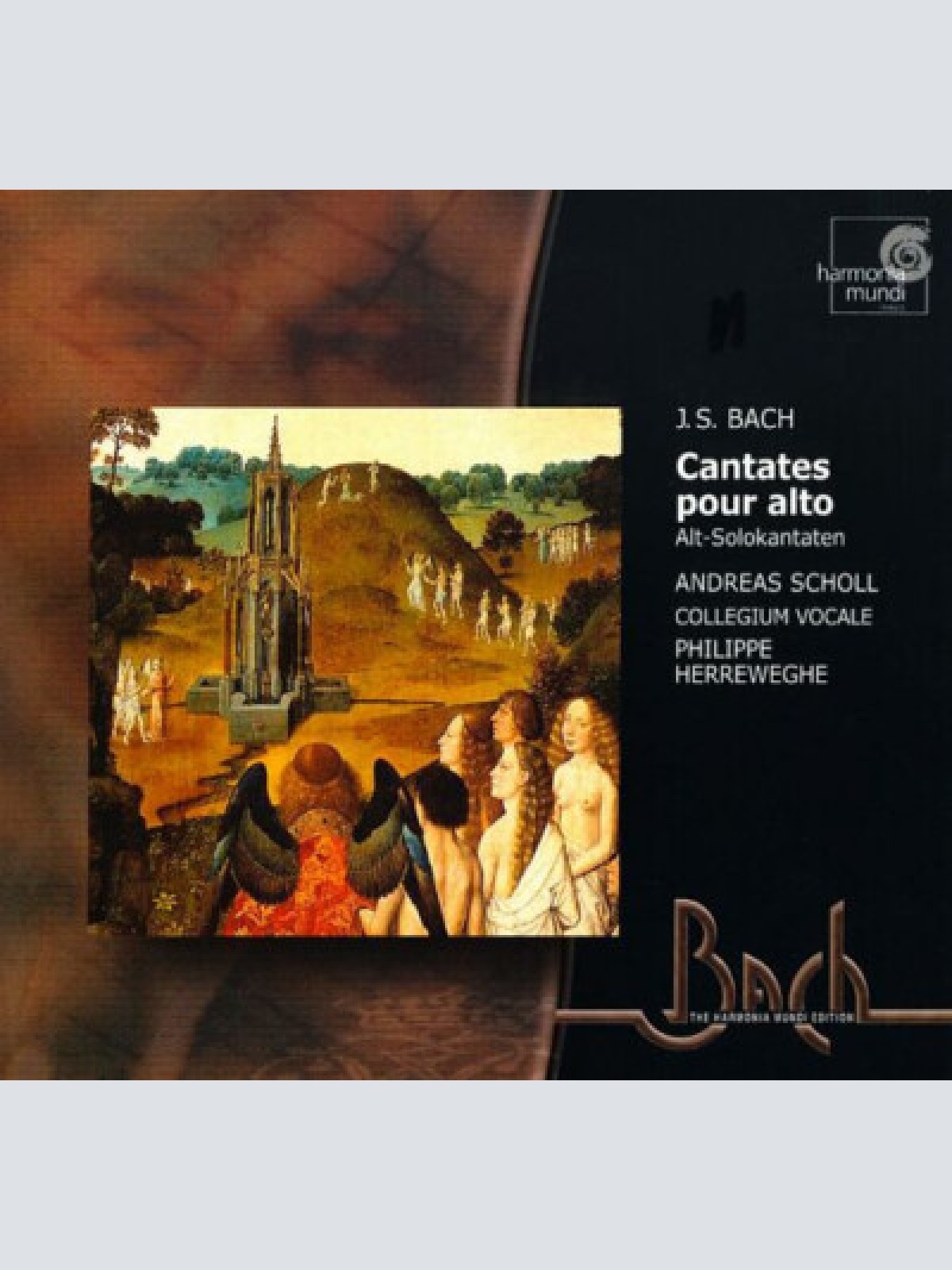 CD, RE Johann Sebastian Bach - Andreas Scholl, Collegium Vocale, Philippe Her...