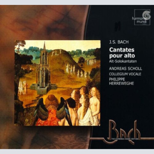 CD, RE Johann Sebastian Bach - Andreas Scholl, Collegium Vocale, Philippe Her...