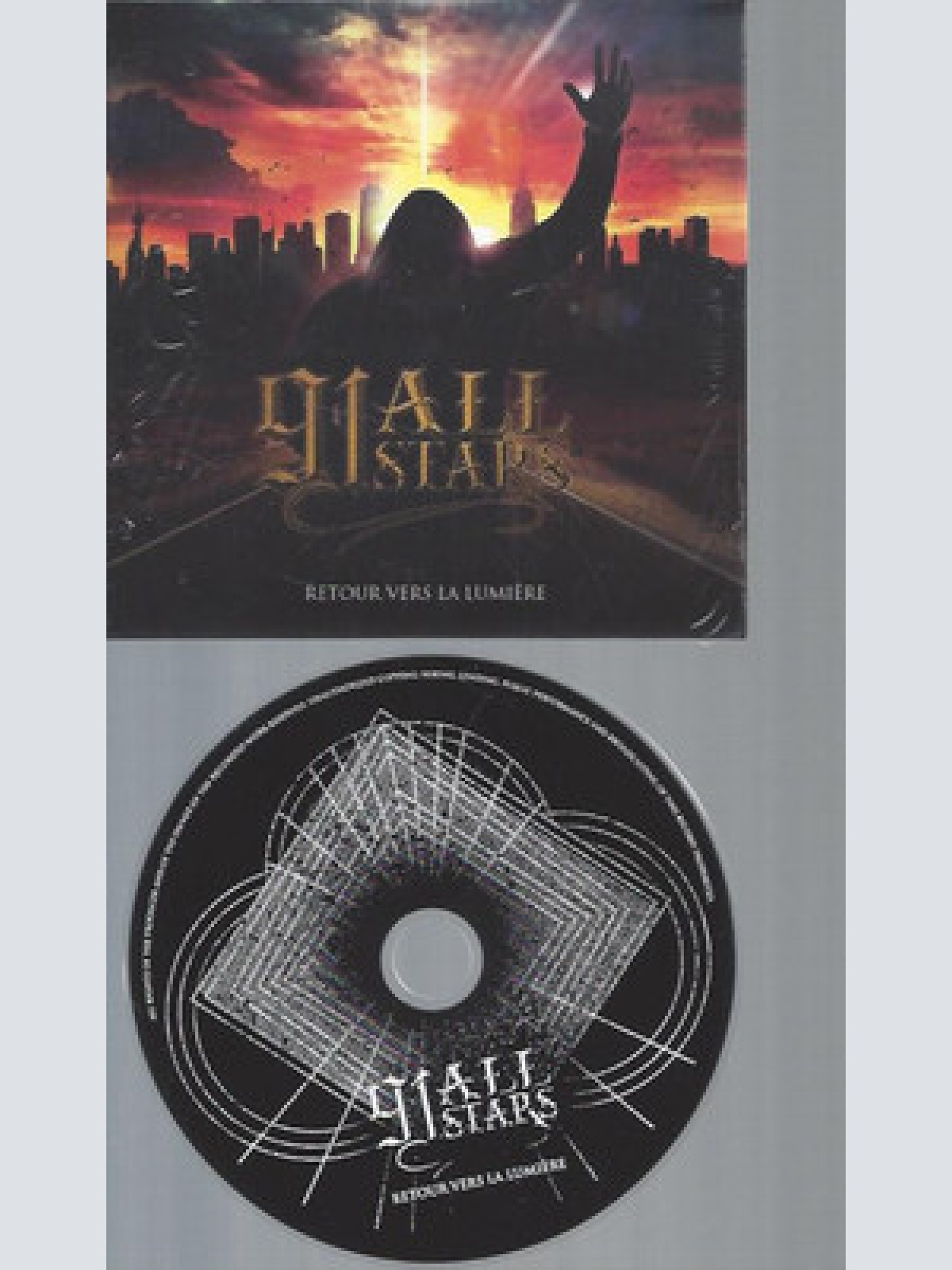 CD--911 ALL STARS  RETOUR VERS LA LUMIERE // PROMO