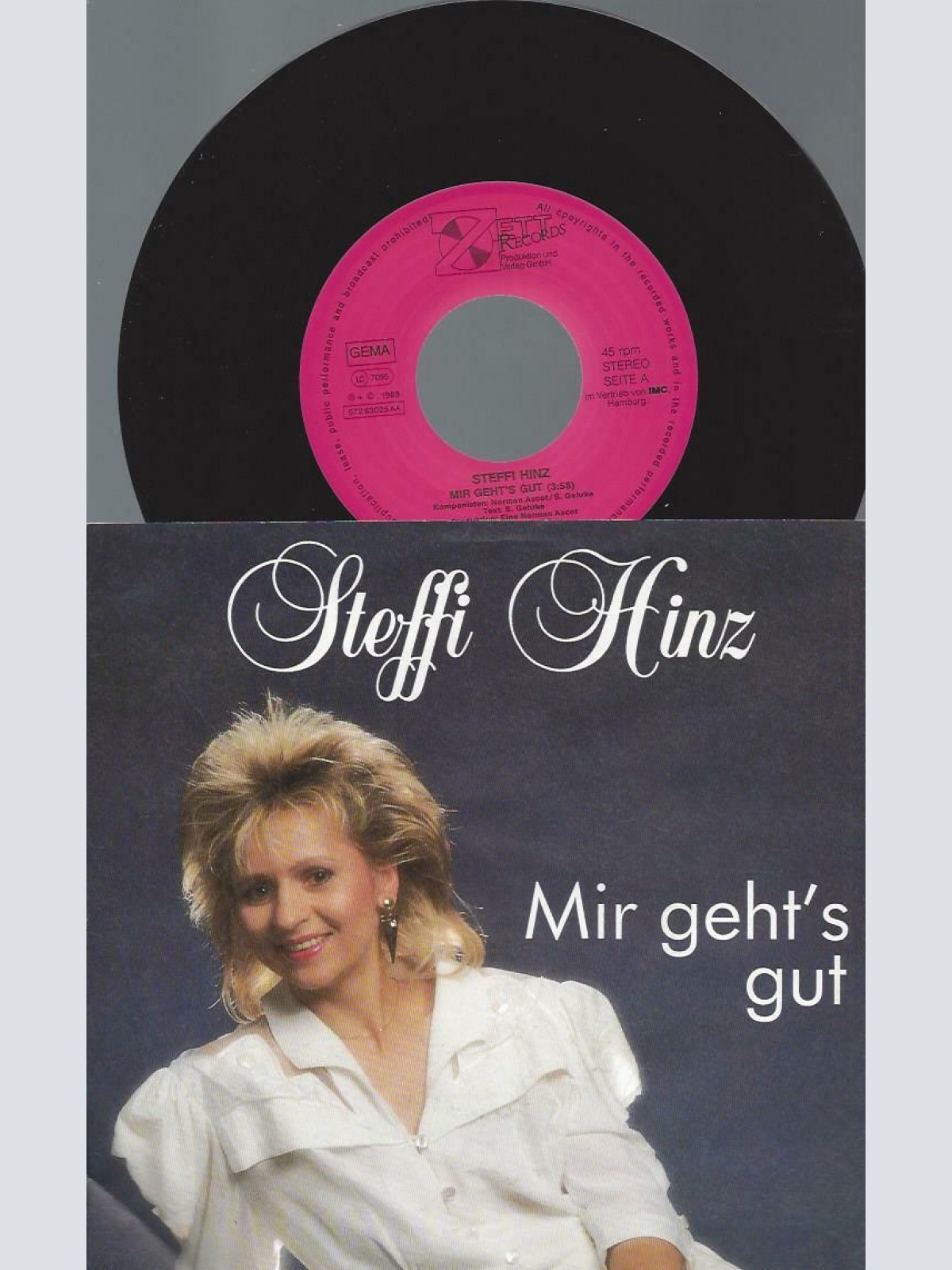 7" Steffi Hinz – Mir Geht's Gut