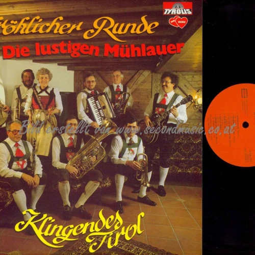 LP--Die lustigen Mühlauer --  In fröhlicher Runde  /   NM