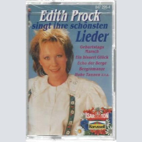 MC-Edith Prock singt ihre schönsten Lieder
