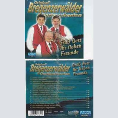 CD--BREGENZERWÄLDER DORFMUSIKANTEN--GRÜSS GOTT IHR LIEBEN FREUNDE