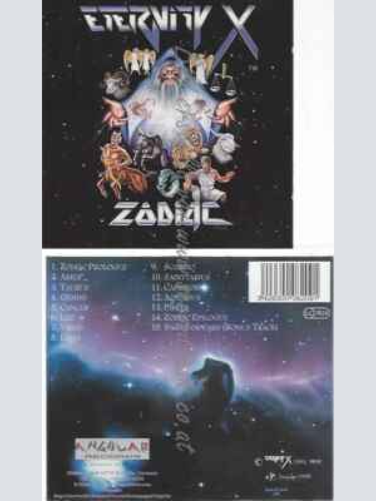 CD--ETERNITY X--ZODIAC