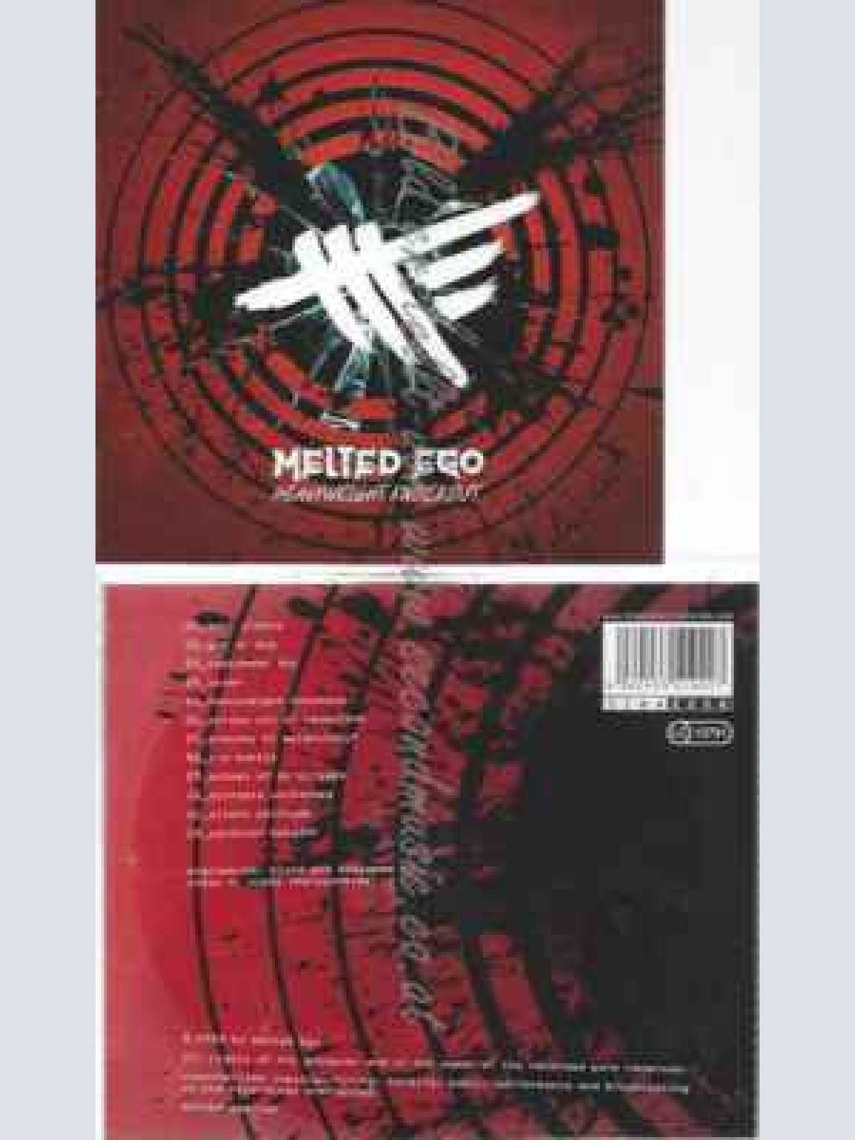 CD--MELTED EGO--HEAVYWEIGHT KNOCKOUT