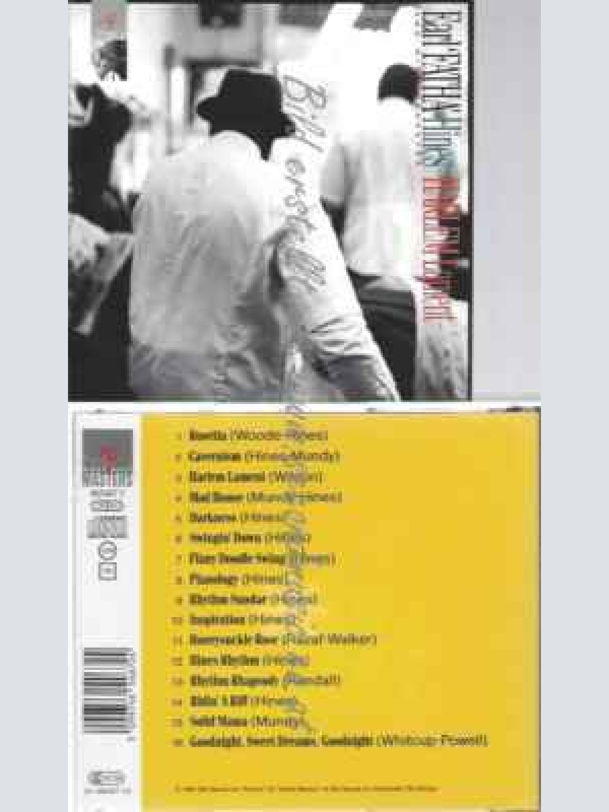 CD--EARL HINES--HARLEM LAMENT