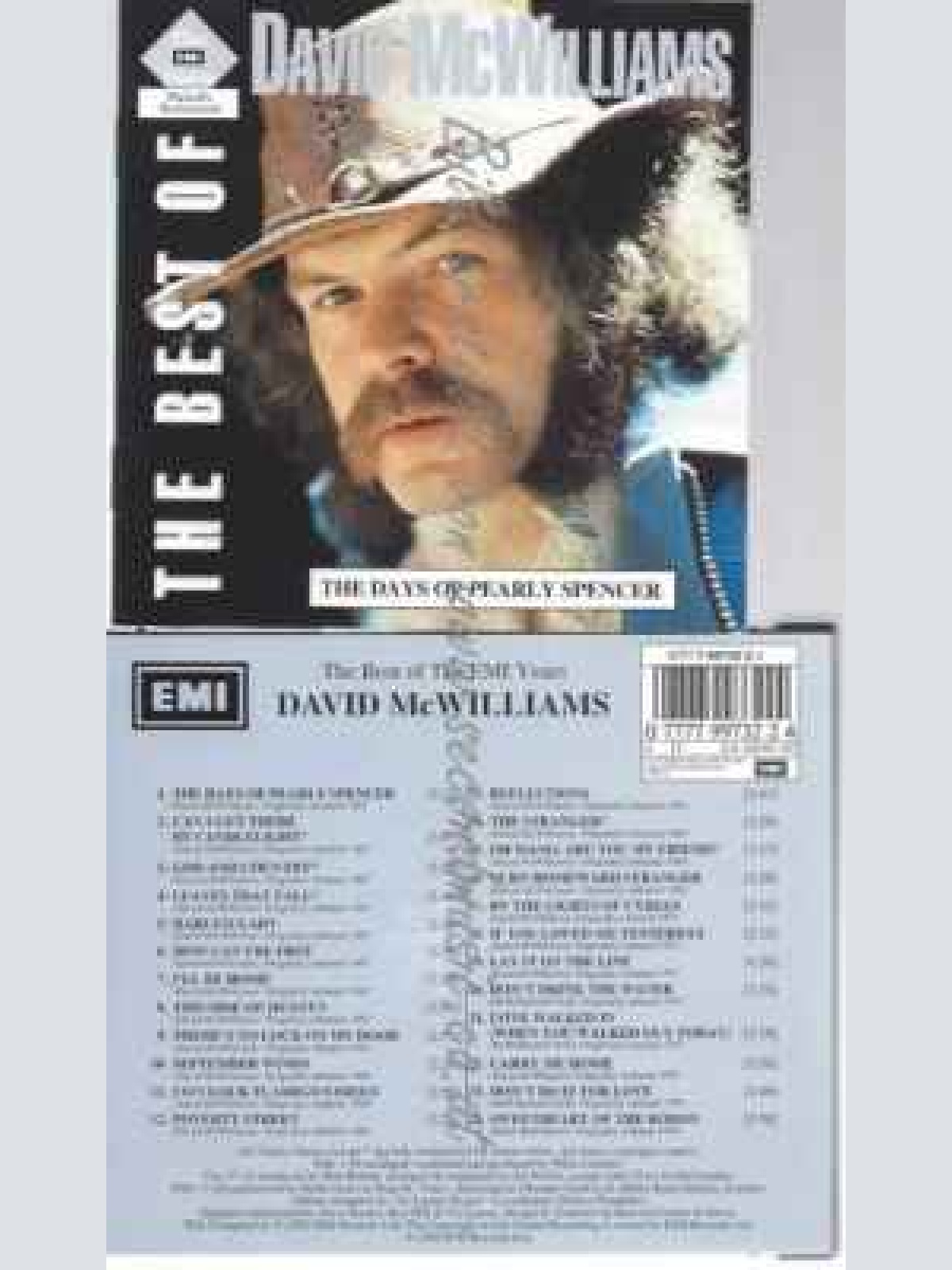 CD--DAVID MCWILLIAMS--THE DAYS OF PEARLY SPENCER
