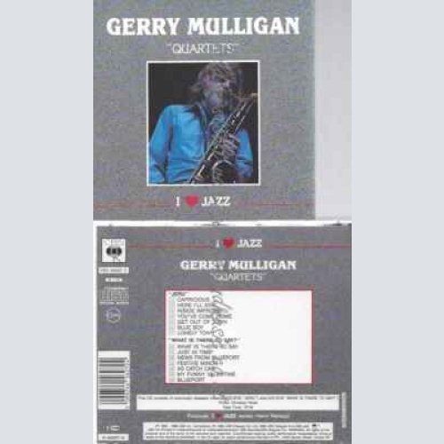 CD--GERRY MULLIGAN--WHAT IS THERE TO SAY