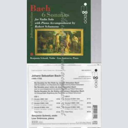 CD--ROBERT SCHUMANN--SONATEN UND PARTITEN FÜR VIOLINE SOLO