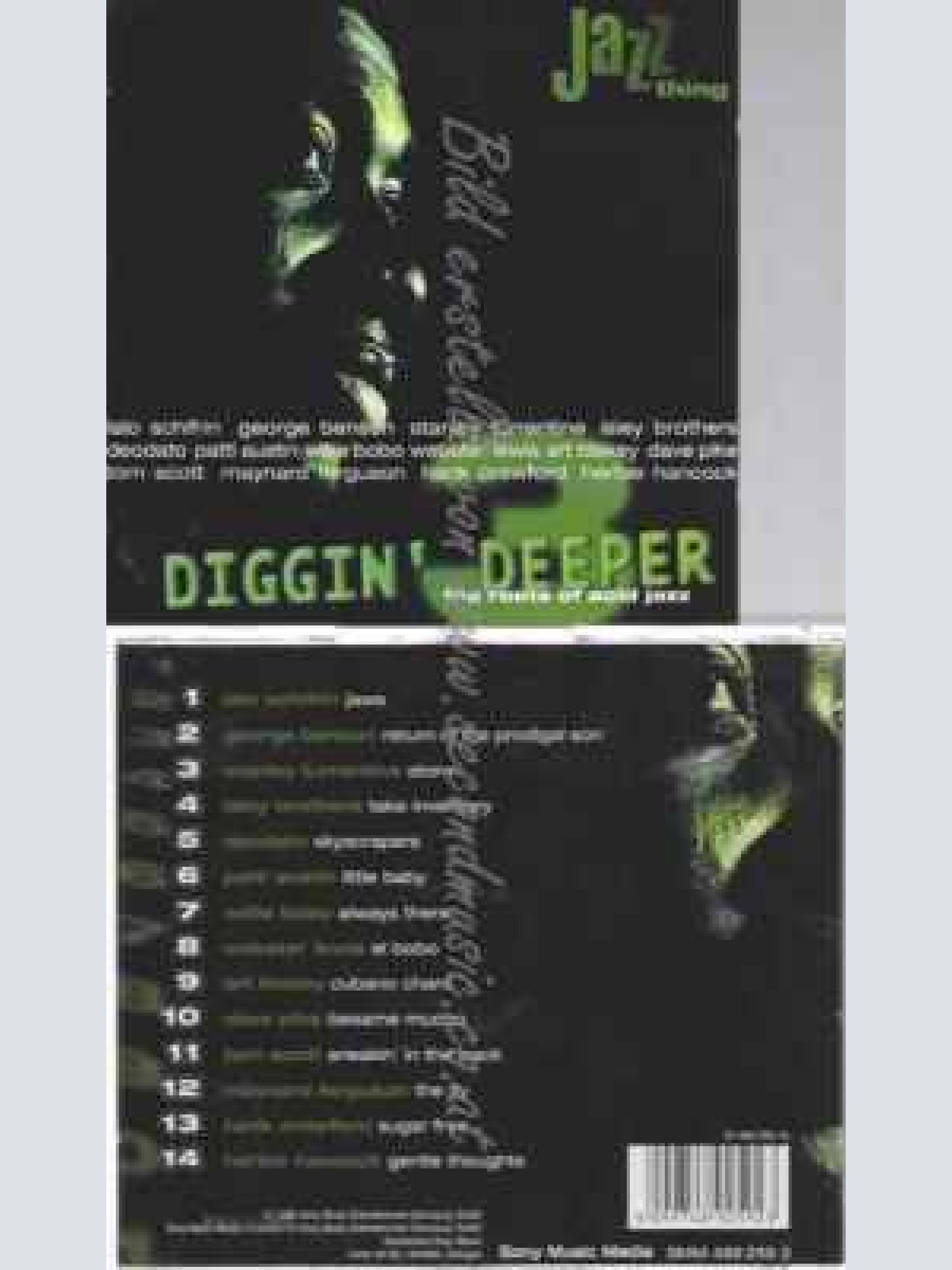 CD--VARIOUS--DIGGIN' DEEPER 3 - THE ROOTS OF ACID JAZZ, VOL.