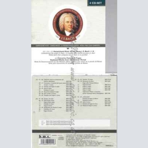 CD--CONCERTO, FANTASIA & FUGUE: KEYBOARD WORKS FROM THE WEIMAR PERIOD